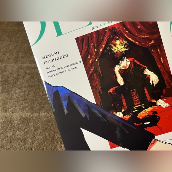 Jujutsu Kaisen Heroes Photo Book Megumi Fushiguro w/ Postcard Anime Japan Gege - Picture 6 of 14